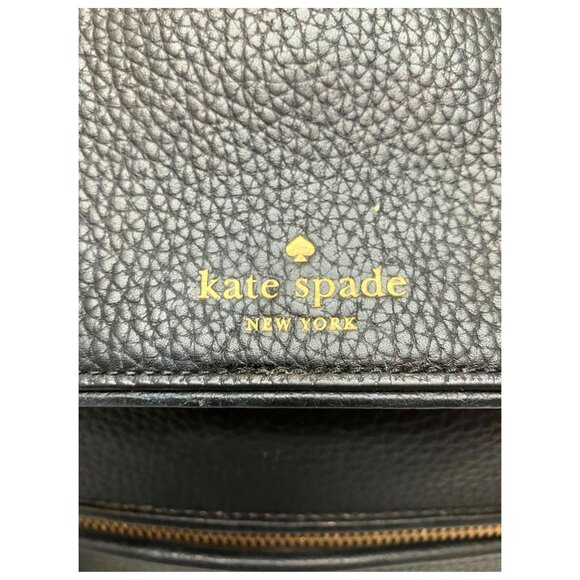 Kate Spade Black Leather Backpack with adjustable straps - Chester Street - Picture 5 of 9